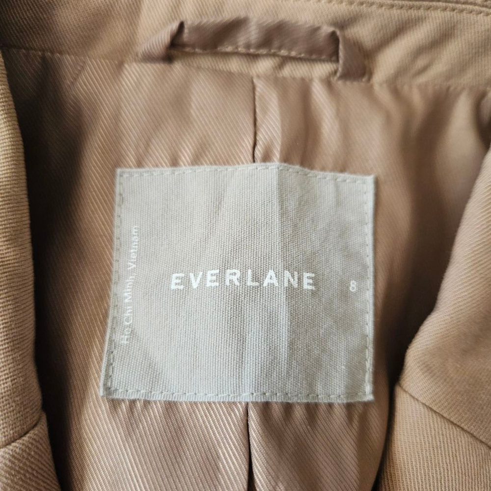 Everlane The 80s Blazer Ash Brown Casual Work Business Womens 8 - Picture 3 of 6